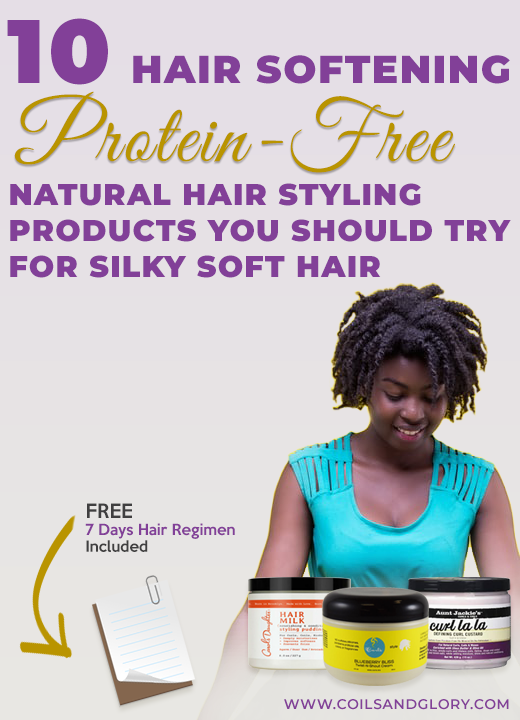 protein free curly girl products