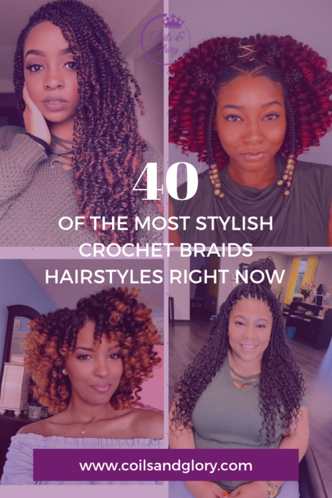 40 Stylish Crochet Braids Styles You Should Try Next Coils And Glory