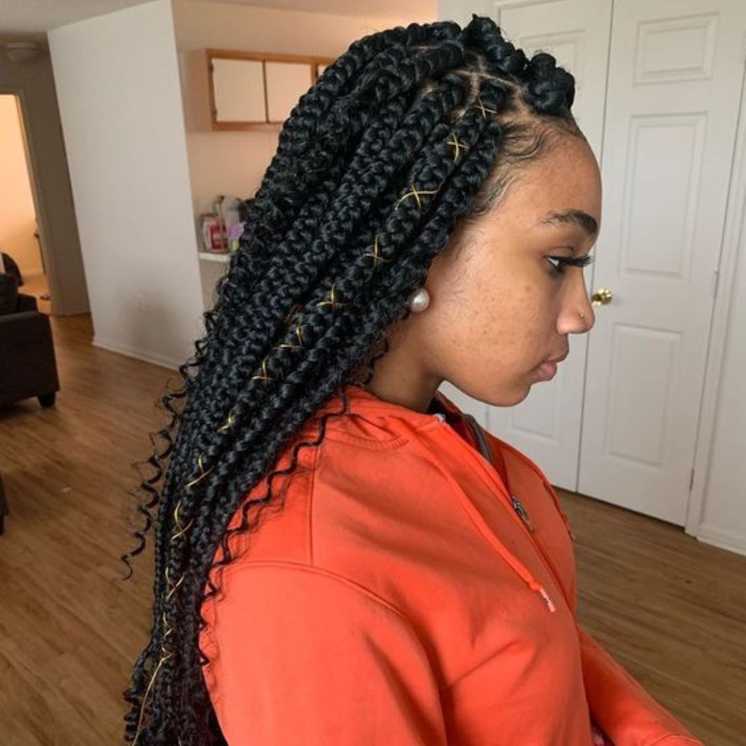 jumbo boho bohemian box braids
