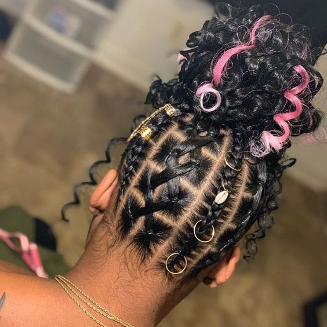 rubber band hairstyles for adults