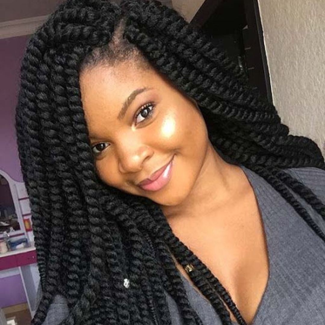 Crochet Havana Twist on natural hair
