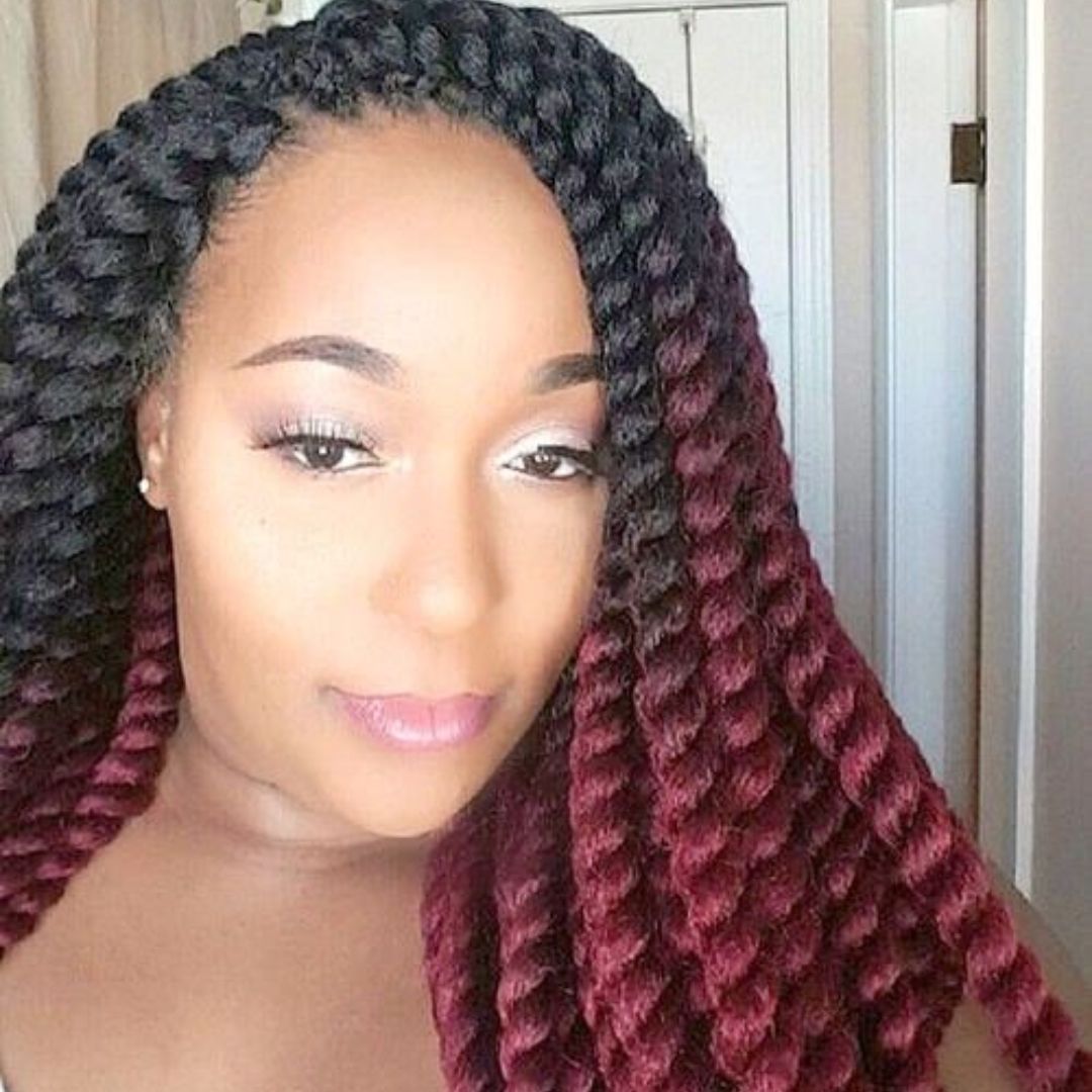 havana twist hairstyles ombre