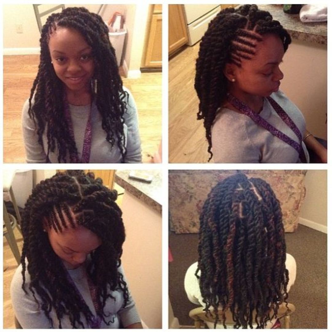 short havana twist crochet braids