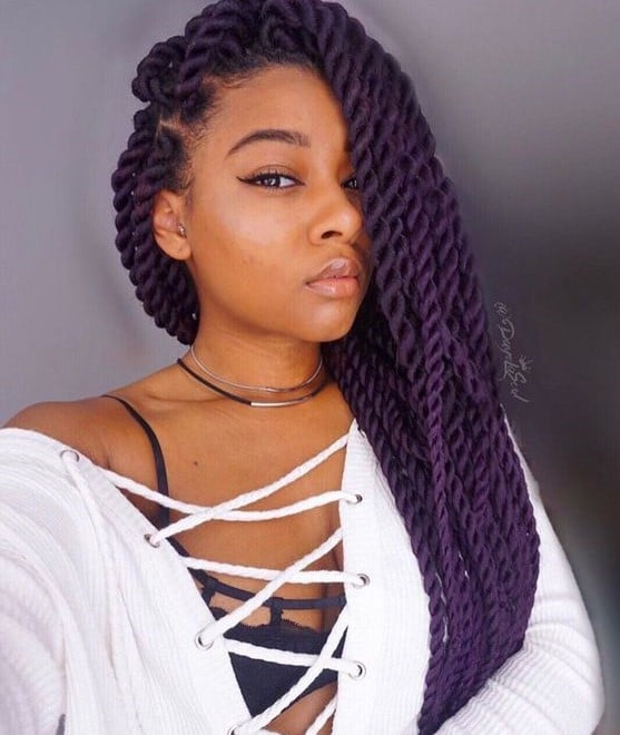 Purple Marley Twists