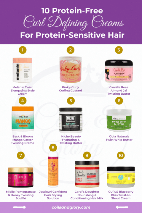 10 Protein-Free Curl Defining Creams For Protein-Sensitive Hair - Coils and  Glory