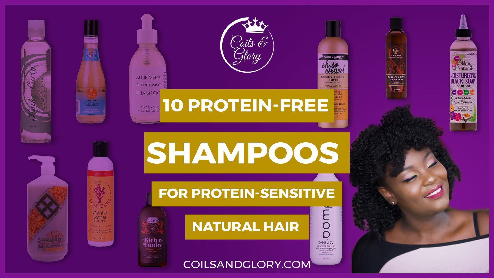protein free shampoos for 4c hair