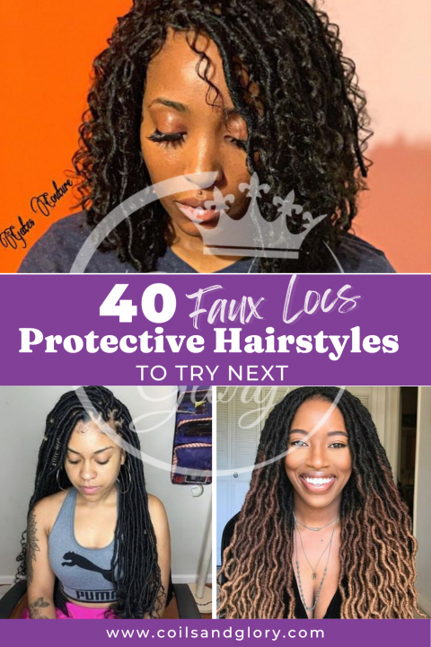 faux locs hairstyles