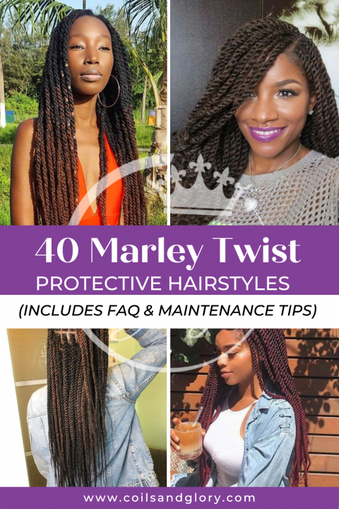 marley twist hairstyles for natural hair