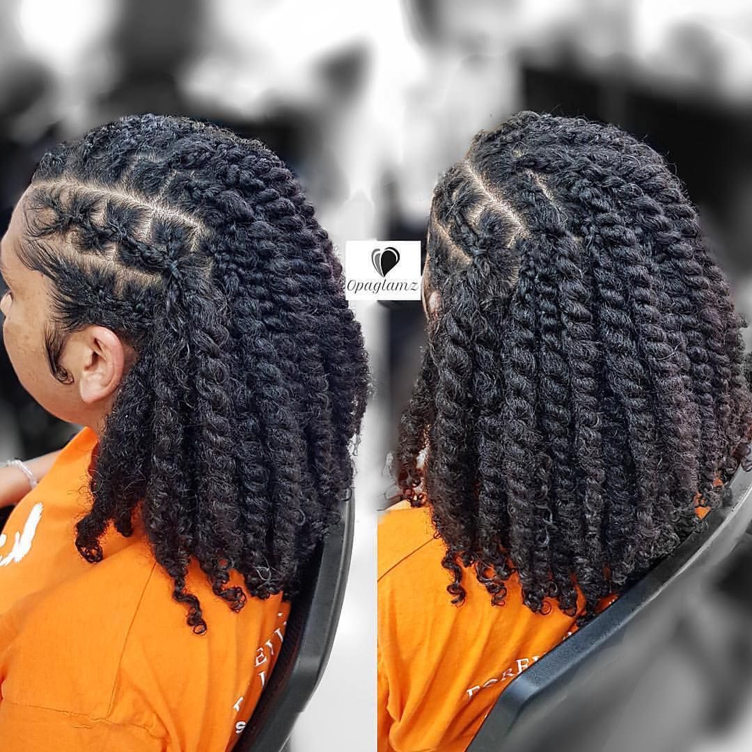 2 Strand Twist Hairstyles For Natural Hair