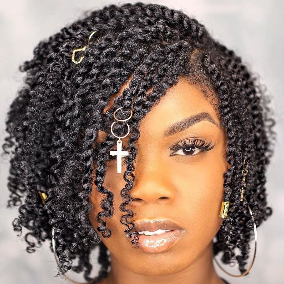 Two strand twist on 3a hair