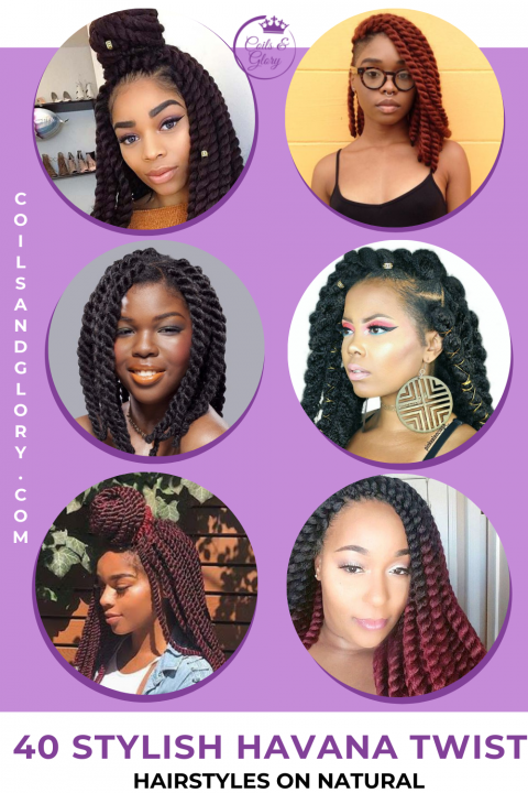 havana twist styles on black women