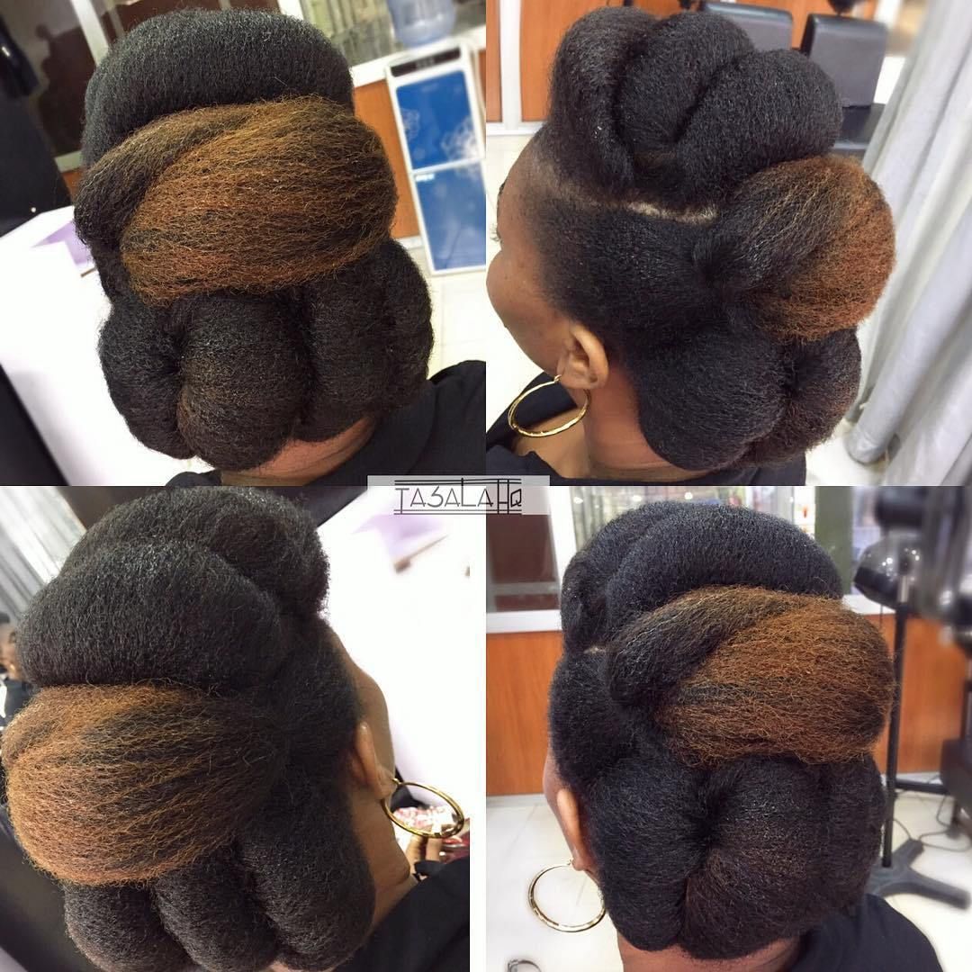 natural hair updos for weddings