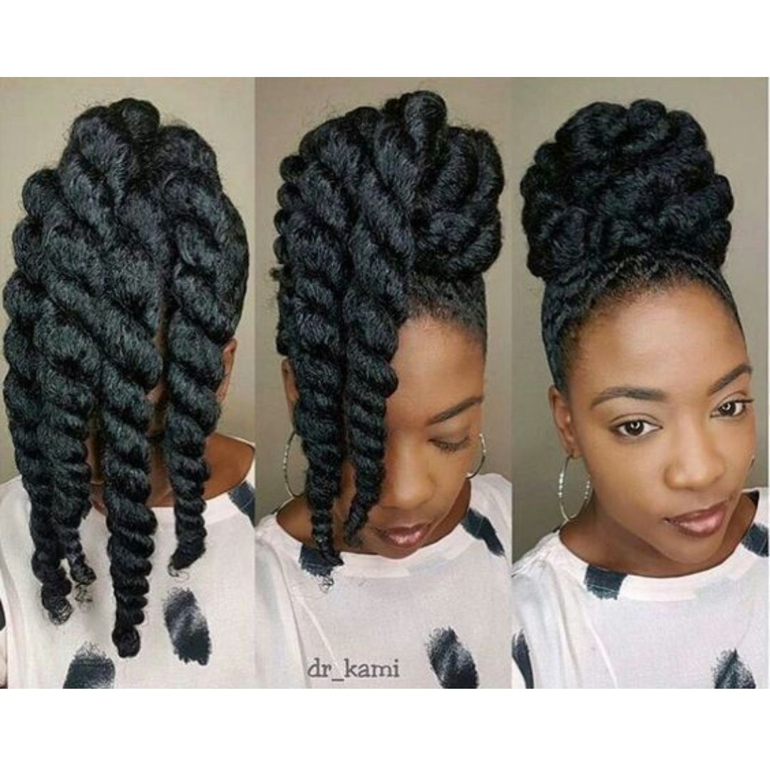 two strand twist protective style