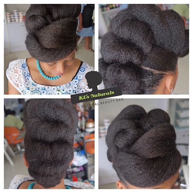 black updo hairstyles with twists