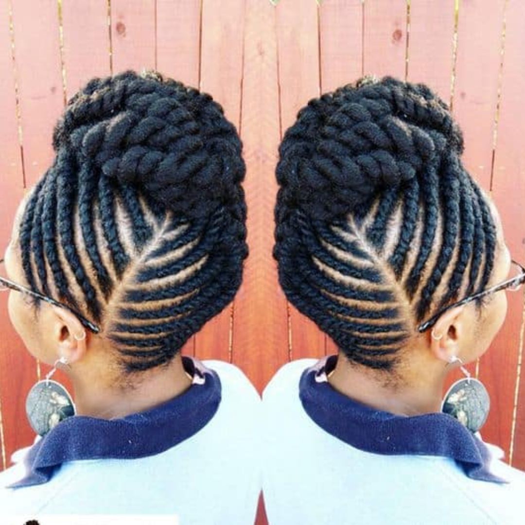 50 Stunning Flat Twist Natural Hairstyles with a Complete Guide - 2023  Edition - Coils and Glory