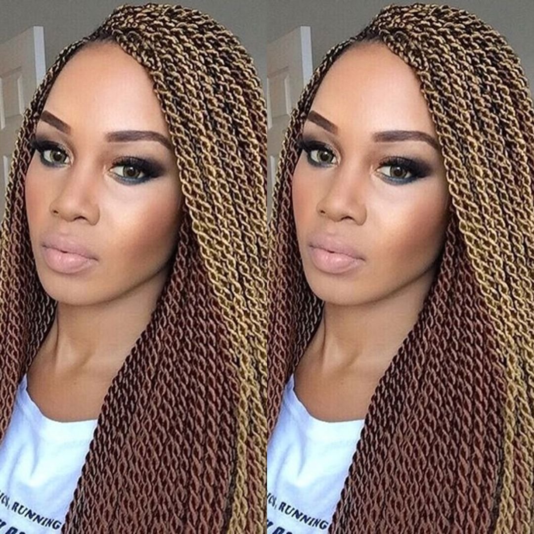 Blonde Senegalese Twists