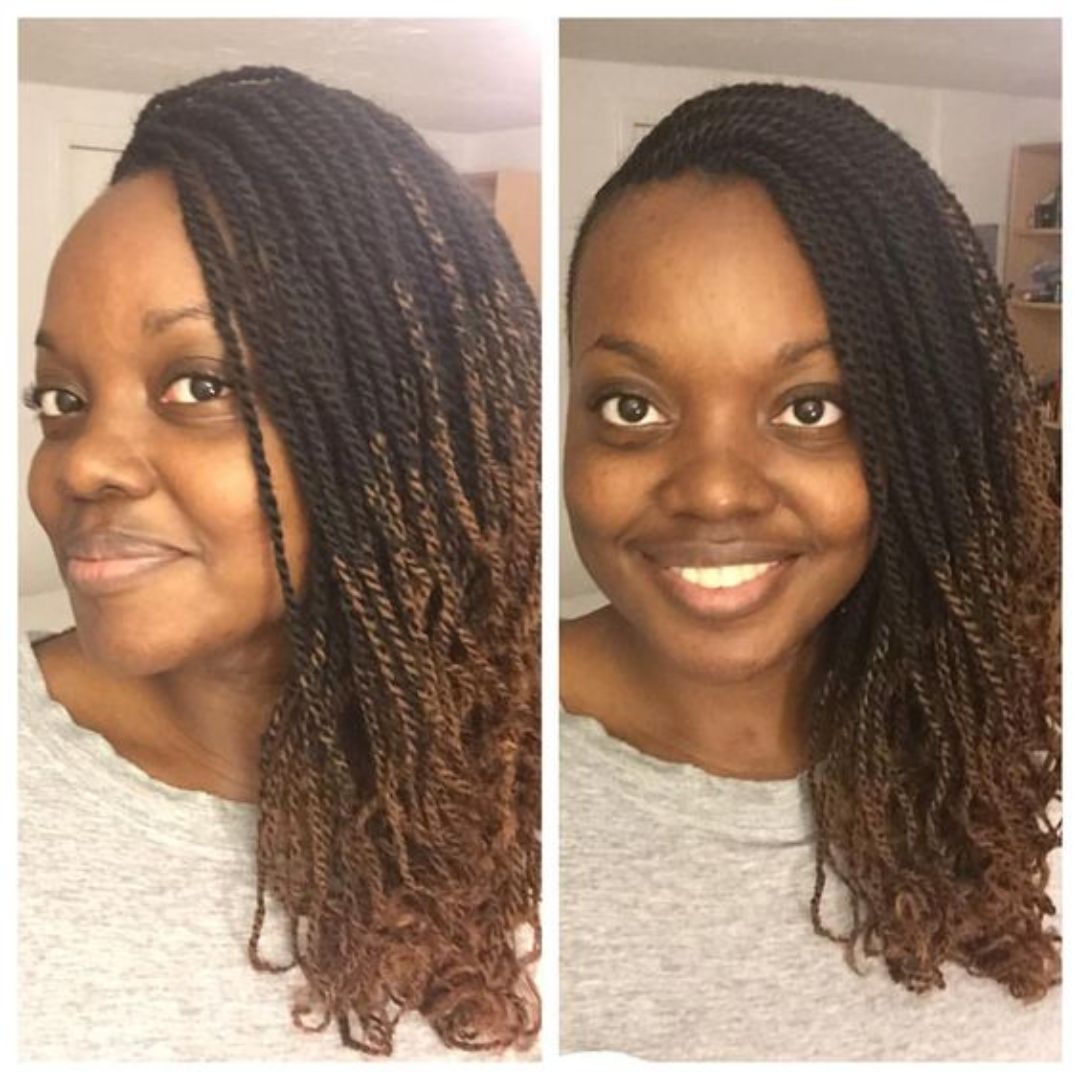Ombre micro Senegalese Twist