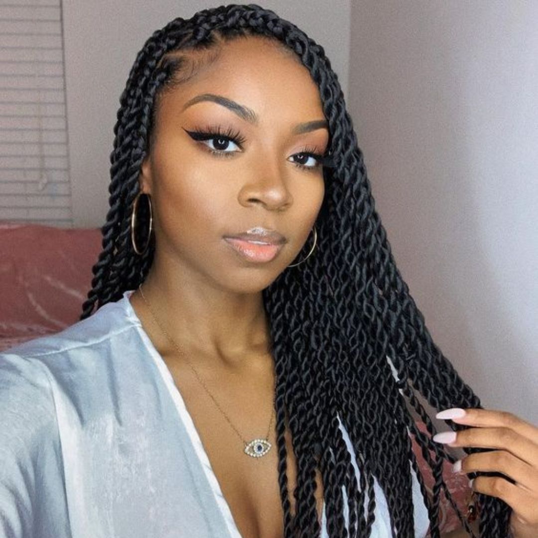 Black Senegalese Twists