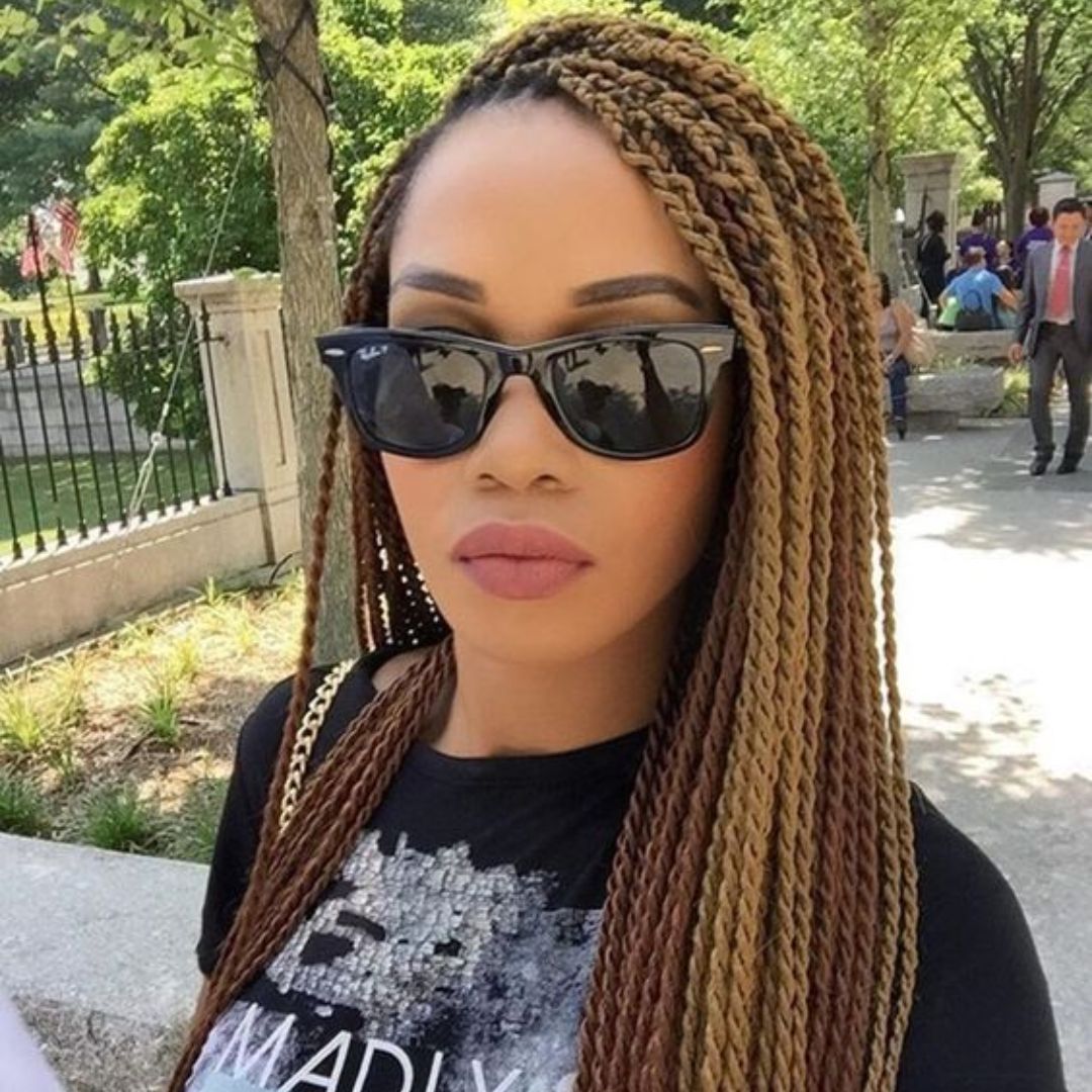 blonde Senegalese Twists