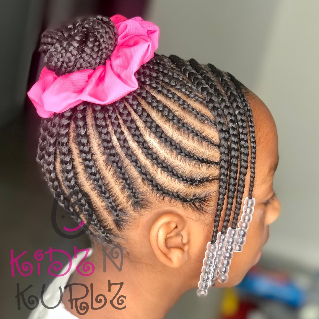 little girls hairstyle for school
