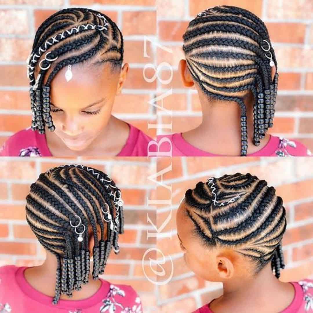 cute little black girl braids