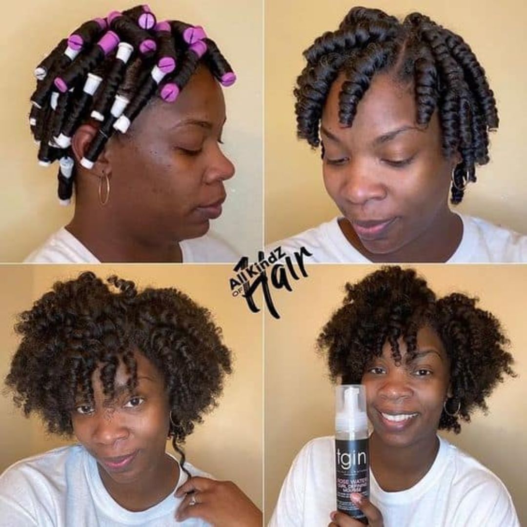 40 Bouncy Perm Rod Set Natural Hairstyles | With Full Guide - Coils and  Glory