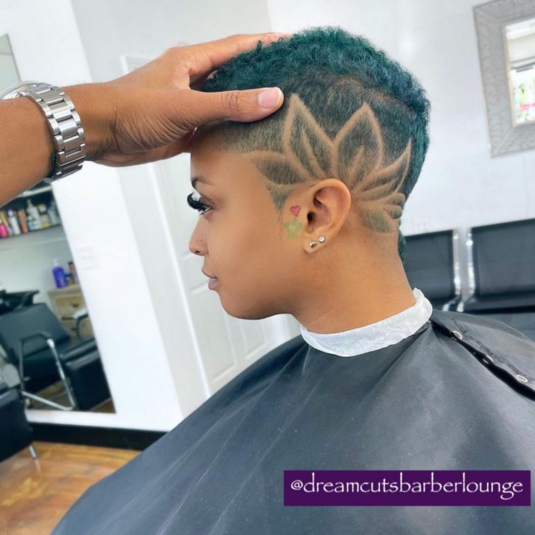 45 Edgy Fade Hair Cuts for Black Women with Short Hair in 2023 - Coils and  Glory