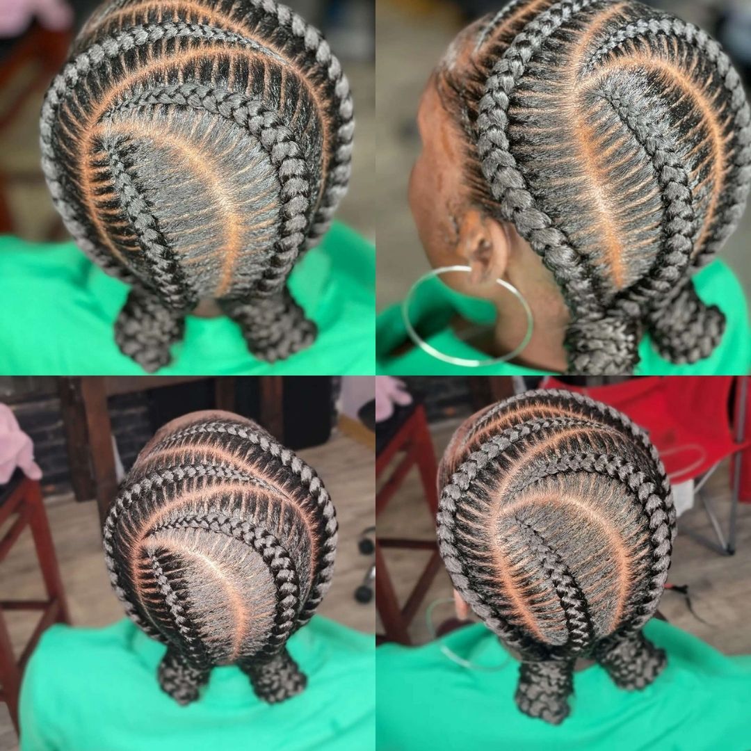 curved stitch braids 