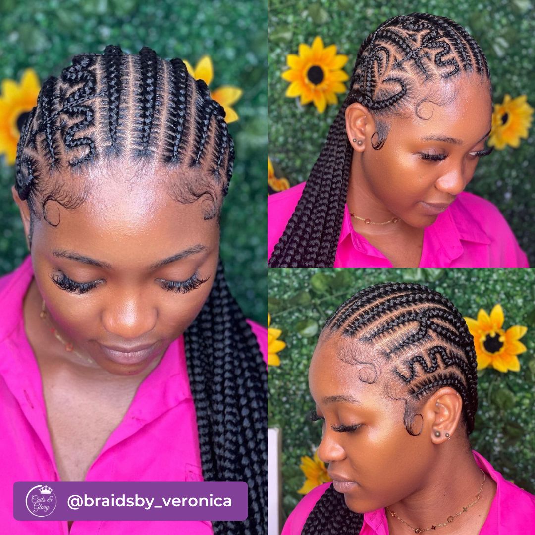 pattern cornrow hairstyles