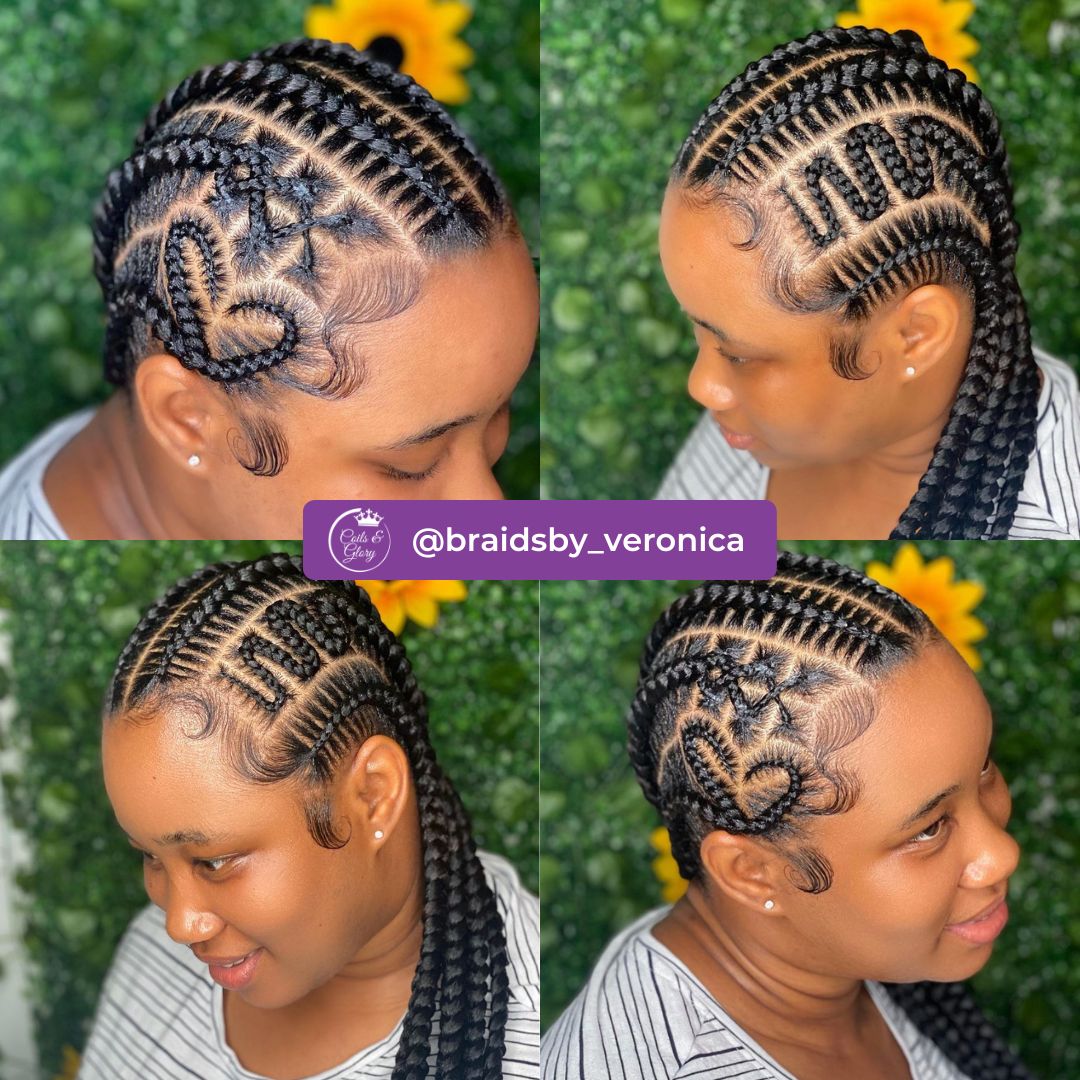 cute style cornrow
