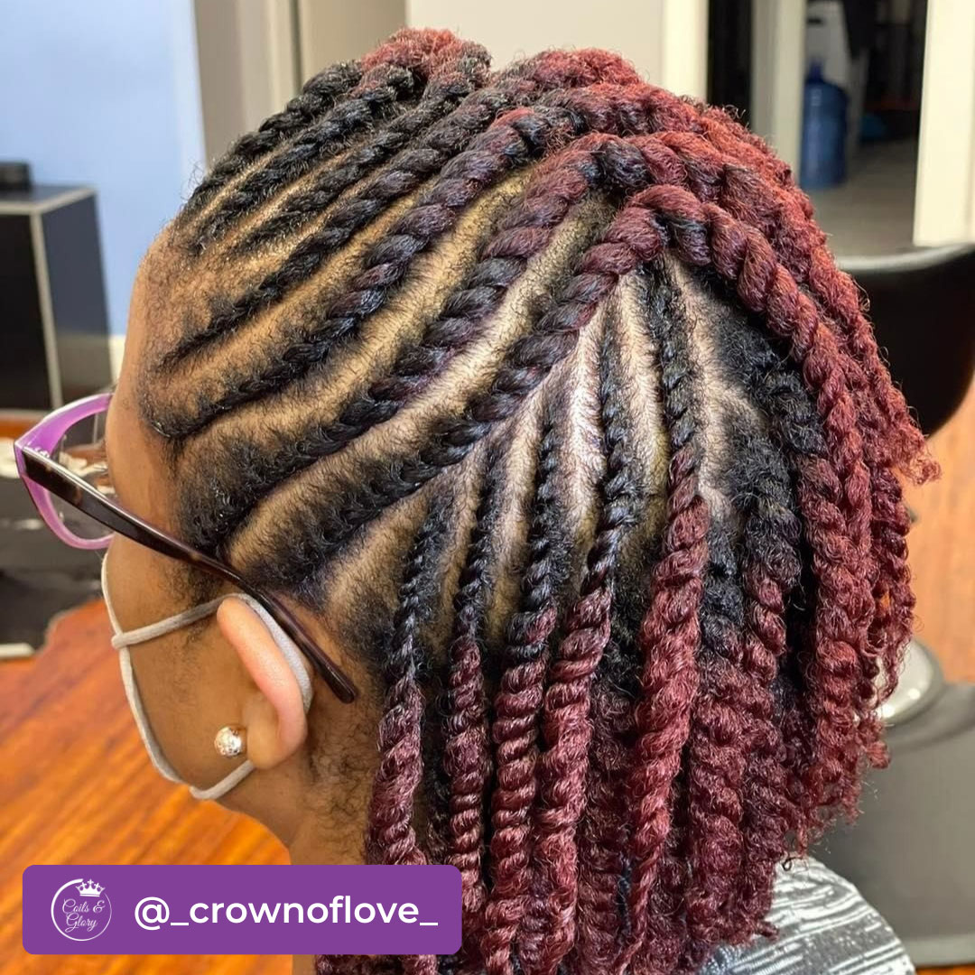 images of flat twist hairstyles