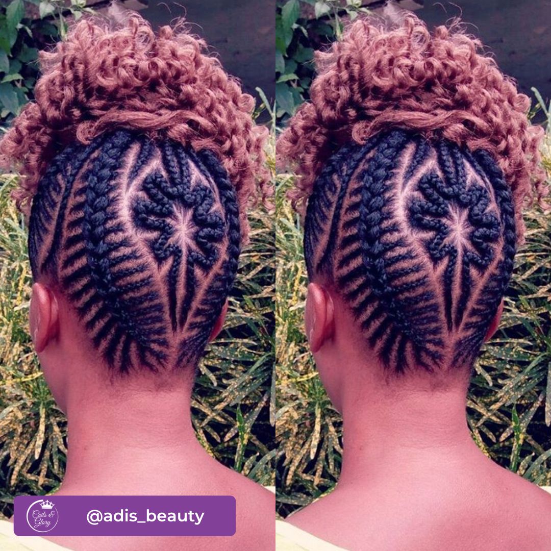 star conrows hairstyle