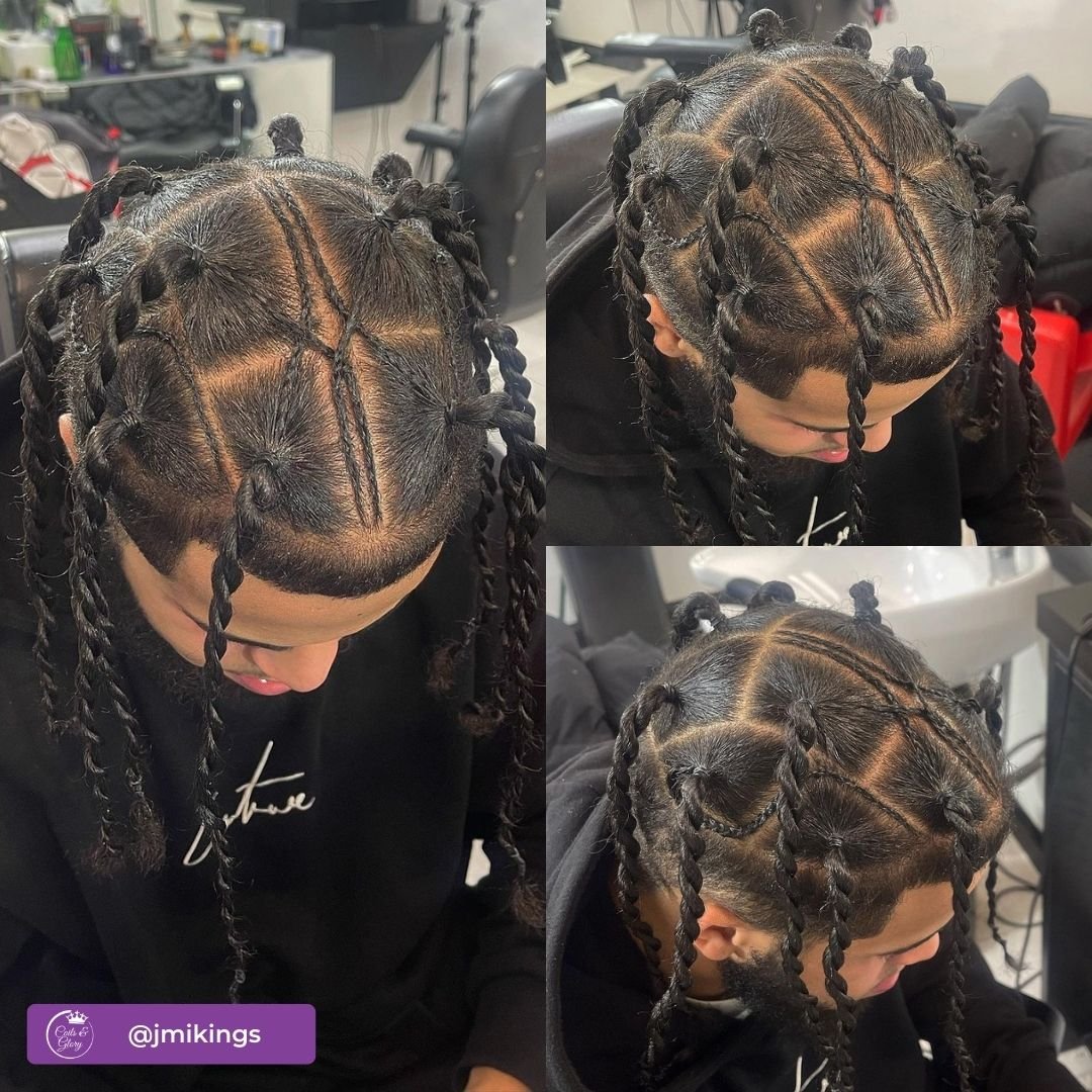 twists on black men