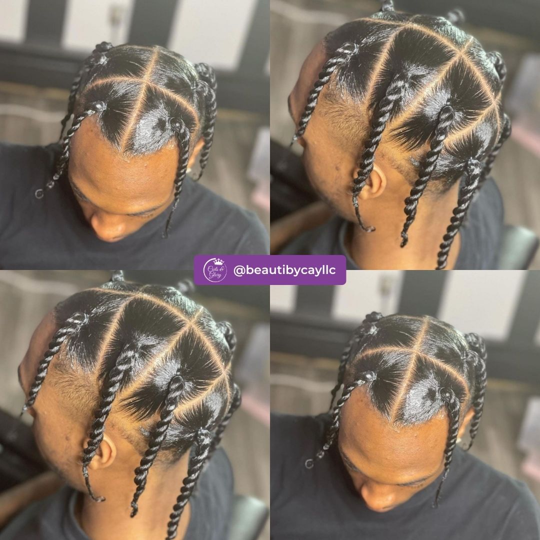 simple two strand twists