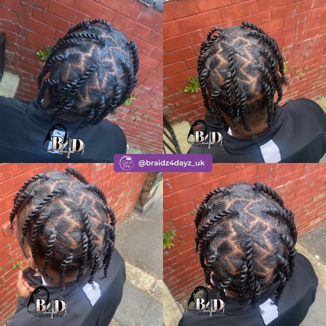 Creative two strand twists