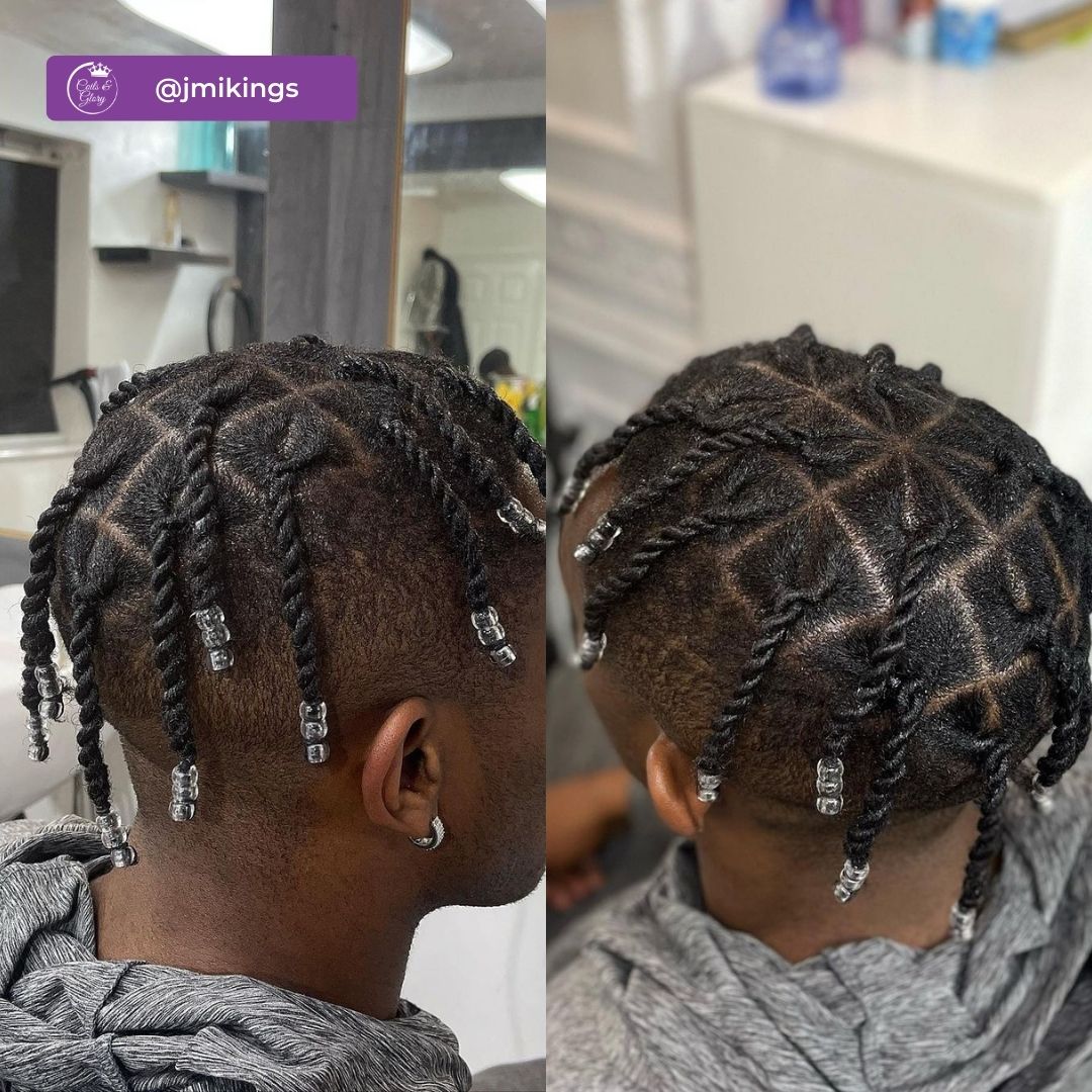 55 Attractive Two-Strand Twists Hairstyles For Black Men To Wear in 2023 -  Coils and Glory