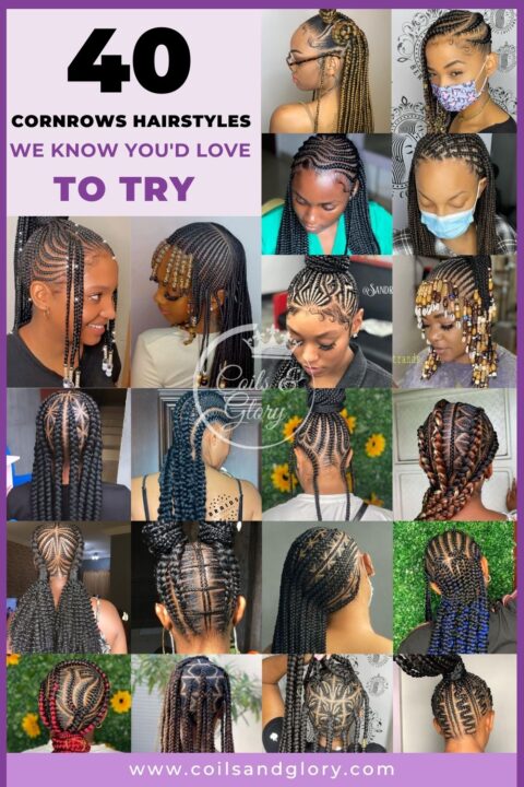 Cornrows protective hairstyle ideas you will fall in love with.