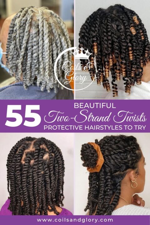 stunning two-strand twists hairstyle you should try next!