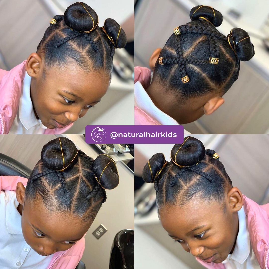 black girl hairstyle for day care
