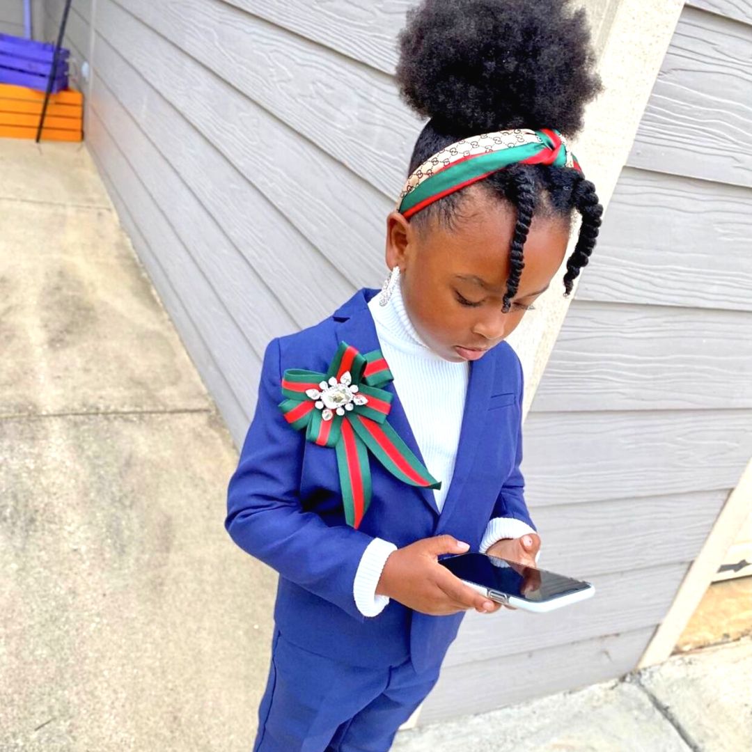black girl hairstyle for day care