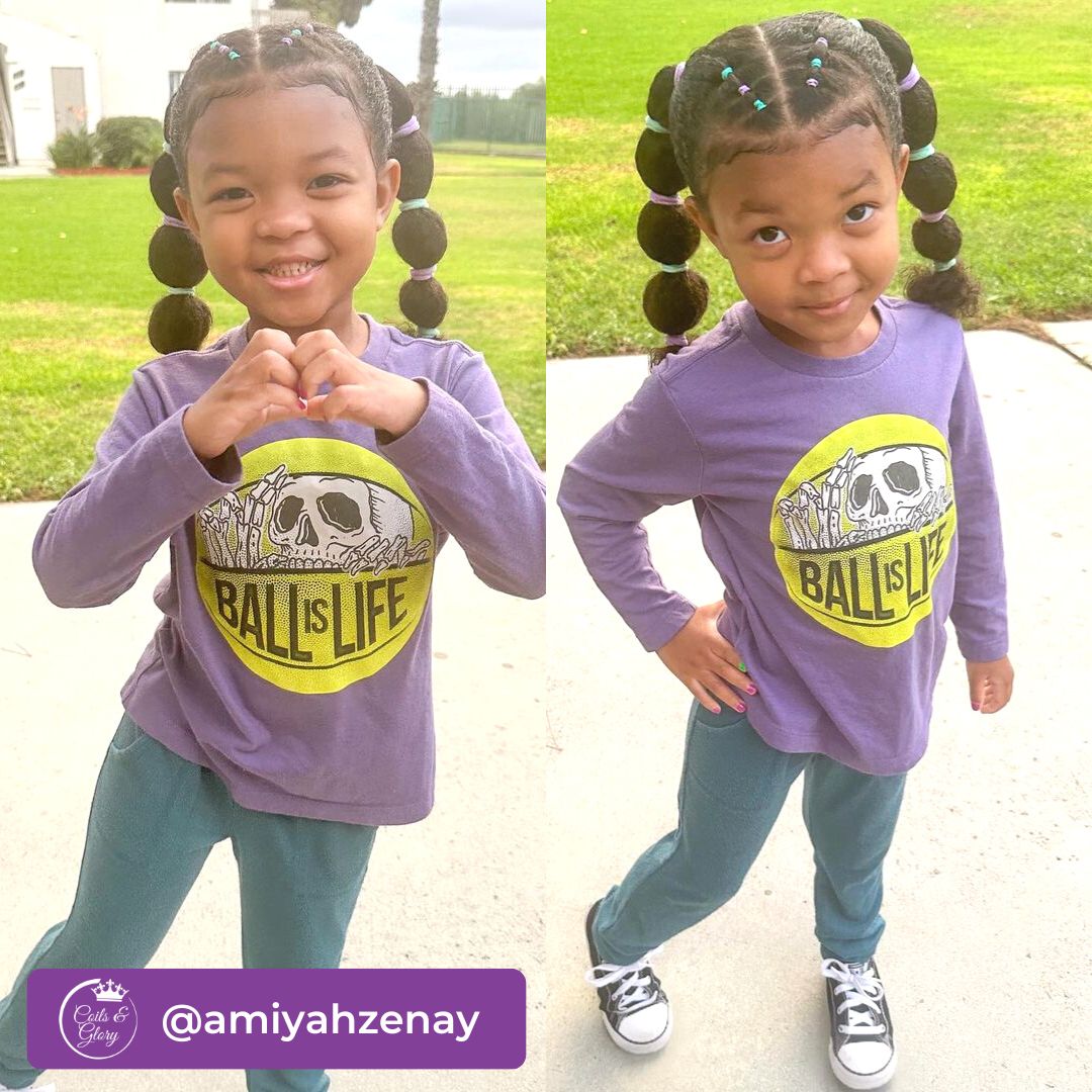 simple hairstyle for brown toddlers
