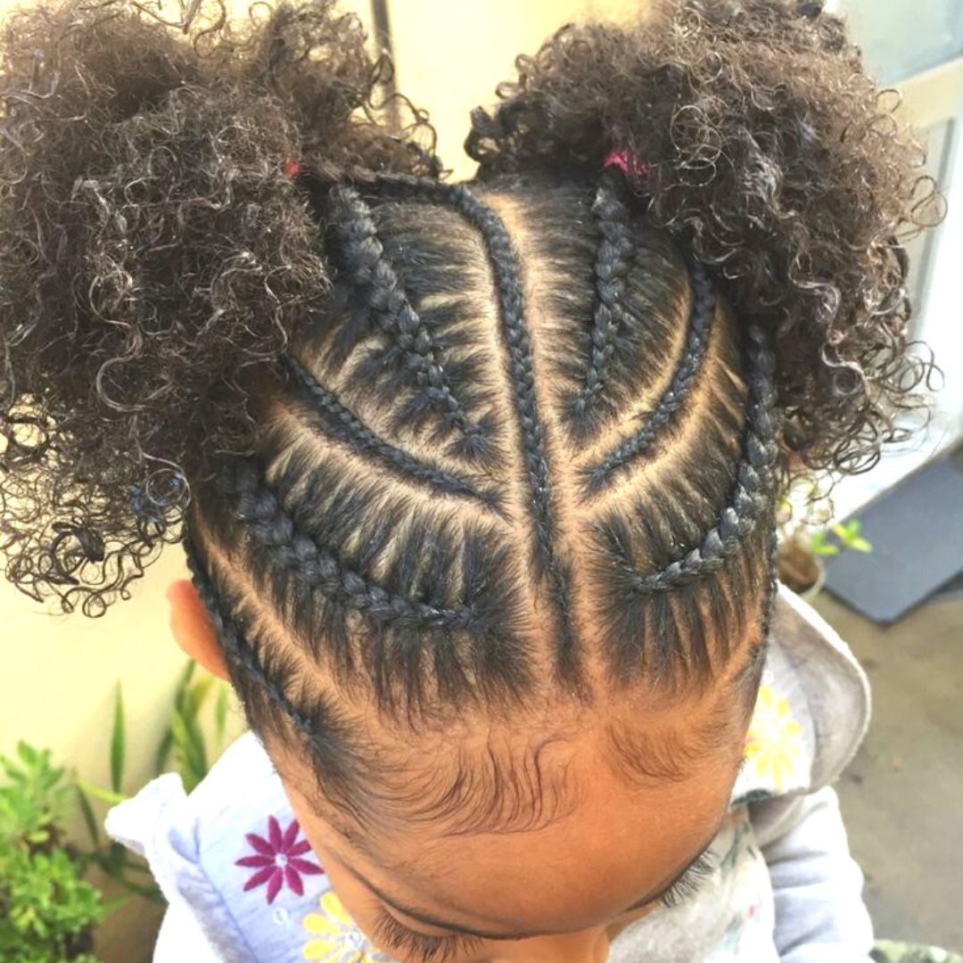 simple hairstyle for short hair toddlers
