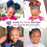 easy natural school hairstyles for your 5 years old