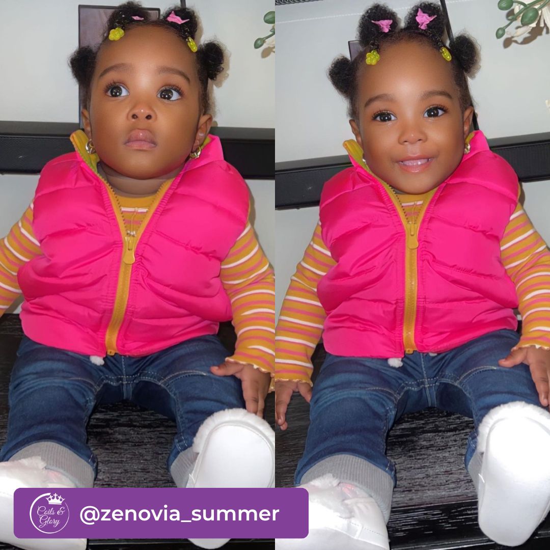 puff hairstyles for one year old baby
