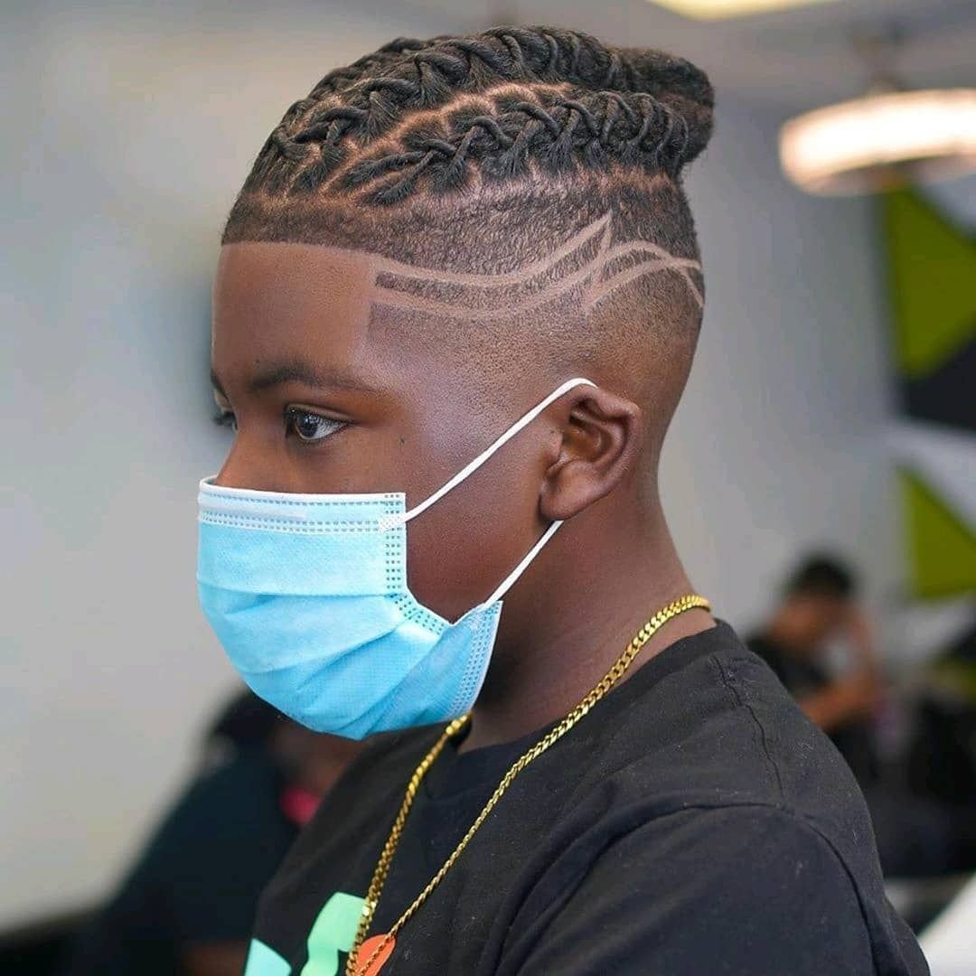 tribal haircut for black boys