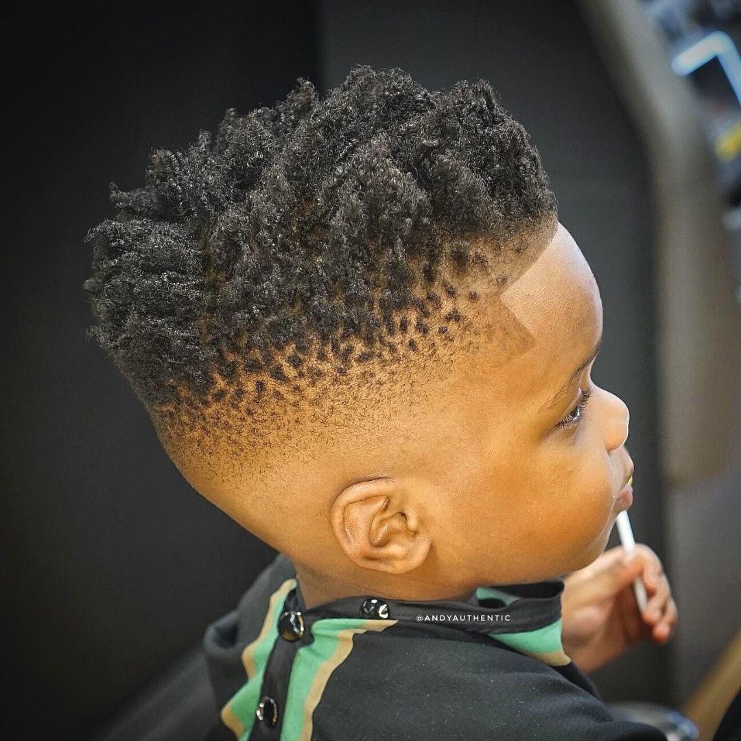 taper fade haircut for black boy