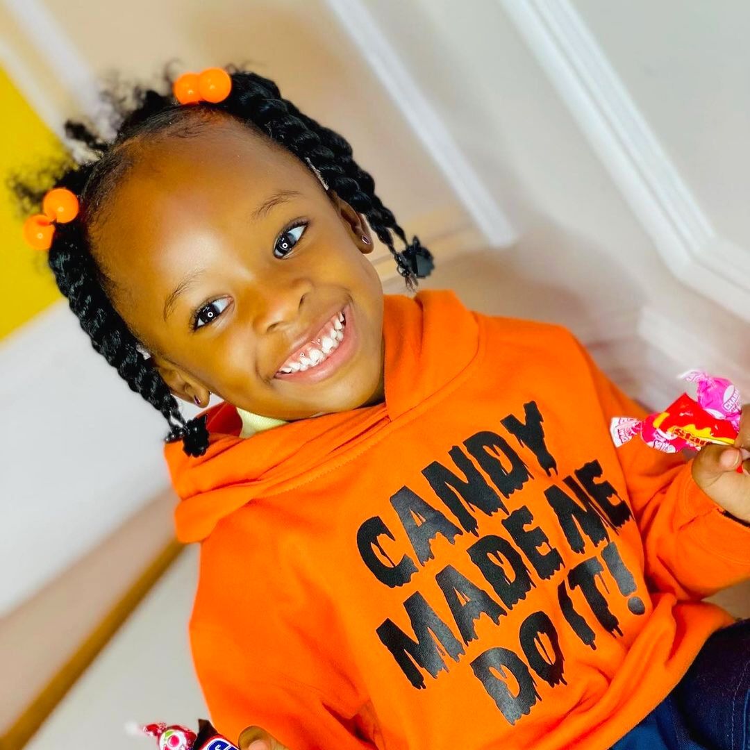 natural hairstyle for short hair toddlers
