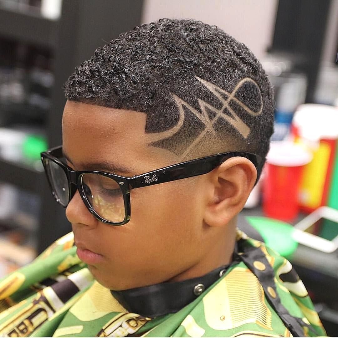 black boys haircut