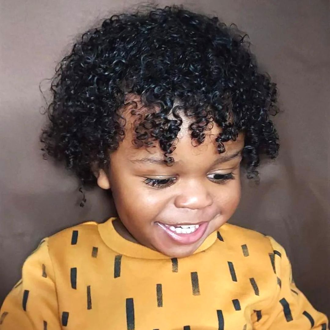 easy hairstyle for 1 year old baby girl