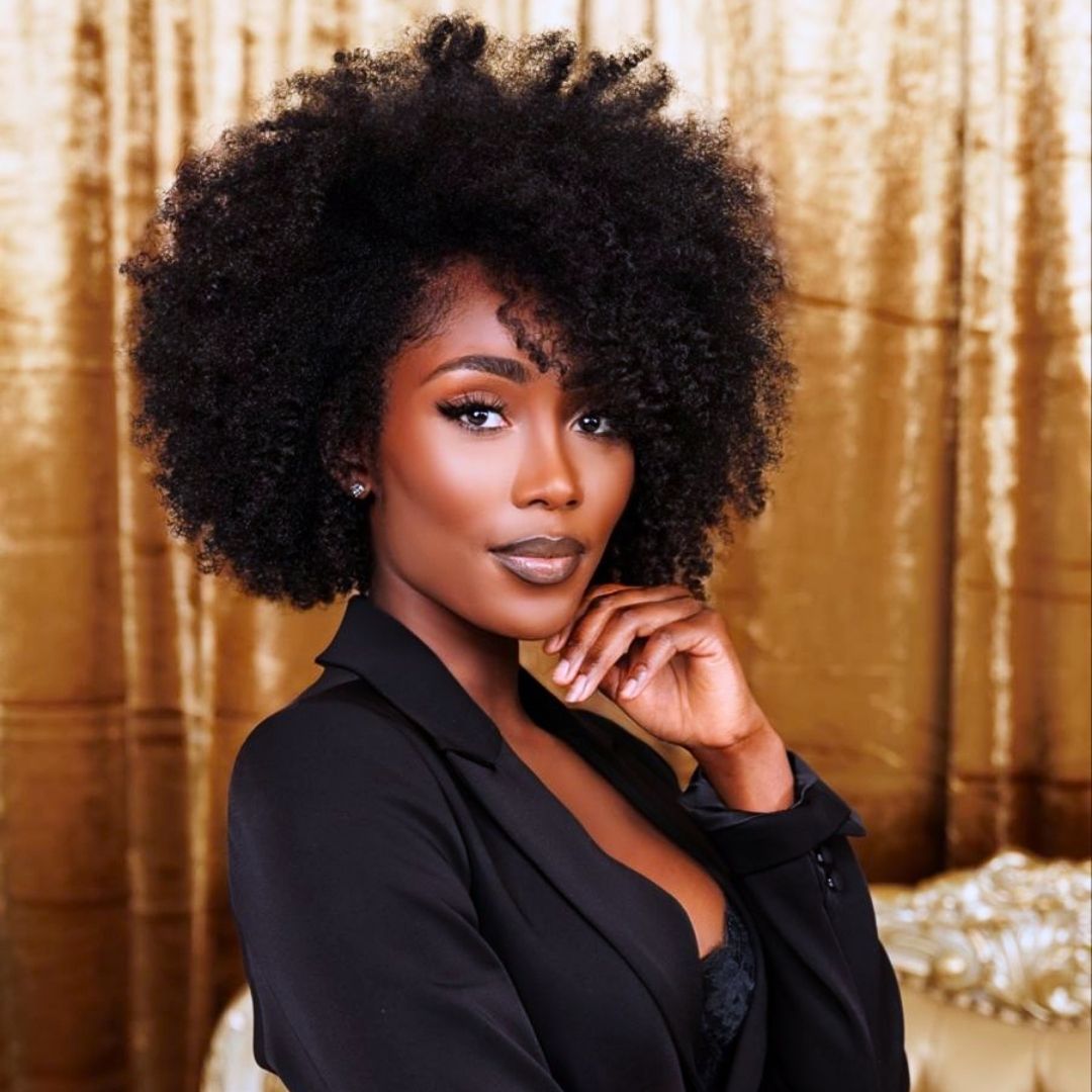 afro hairstyle for black ladies